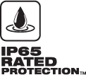 IP65 Rated Protection
